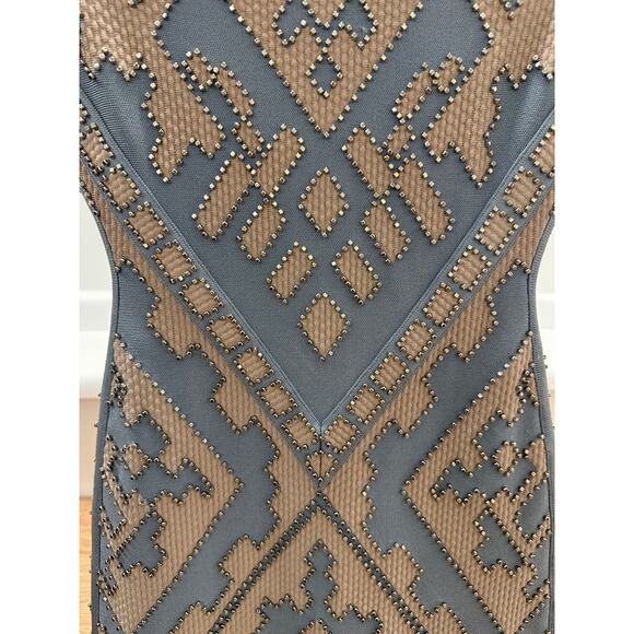 NEW NWTRare Herve Leger by Max Azira Pale Haze Dress Size XS - Picture 3 of 6